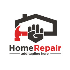 Wall Mural - Home or house Repair logo