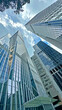 © Andy - The vertical crowded commerical office buildings in the city