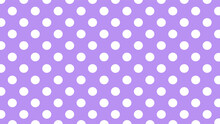 Purple Background Seamless Pattern With White Dots