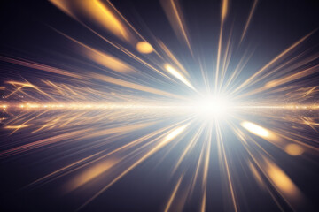 Wall Mural - Abstract light blur bokeh background