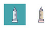 © Graphic Nehar - Tower Vector Icon