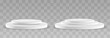© Leonid - Vector 3d podium, empty stage or pedestal mockups isolated on png background. Scene and pedestal. Podium or platform for award ceremony and product presentation. Vector illustration