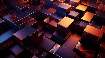 3D abstract art background wallpaper