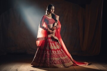 designer indian bridal lehenga dress for wedding event