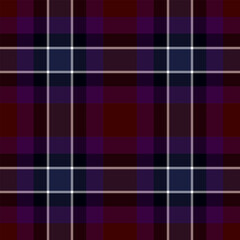 Check background textile of texture tartan vector with a fabric plaid seamless pattern.