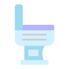 Poster - Vector Design Toilet Icon Style