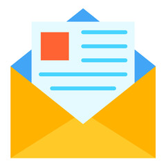 Poster - Vector Design Newsletter Icon Style