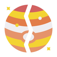 Sticker - Planet Destoryed Icon Style