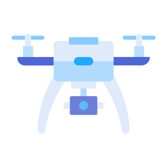 Sticker - Camera Drone Icon Style