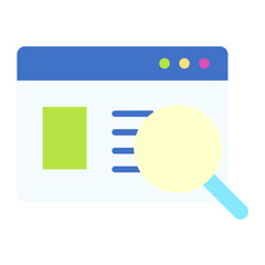 Sticker - Research Icon Style