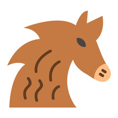 Sticker - Horse Icon Style