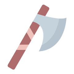 Sticker - Old Axe Icon Style