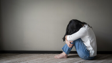 anxiety disorder menopause woman, stressful depressed, panic attack person with mental health illnes