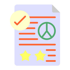 Sticker - Approved Icon Style