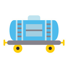 Sticker - Industry Wagon Icon Style