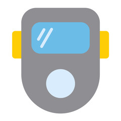 Sticker - Welding Mask Icon Style