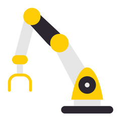 Sticker - Robotic Arm Icon Style