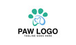 simple pet dog and cat logo design