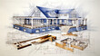 blueprint of house