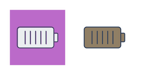 Poster - Battery Vector Icon