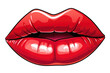 © Dusit - Clipart lips cartoon style