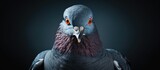 Ordinary city pigeon portrait