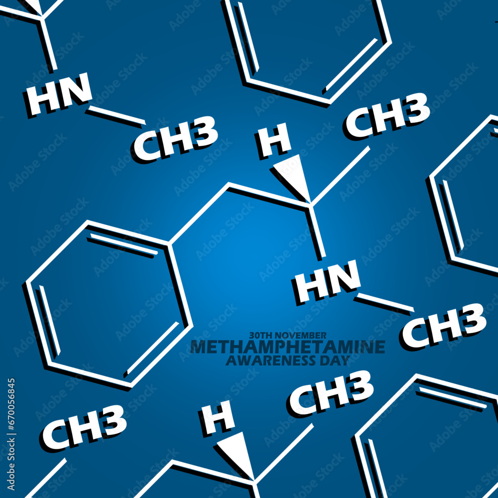 Methamphetamine Math Sign Formula codes with bold text on dark turquoise background to ...