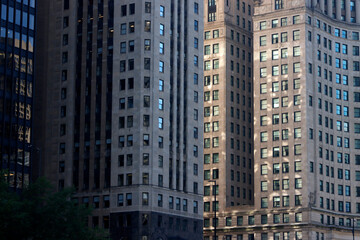 Wall Mural - Architecture in the downtown of Chicago, USA