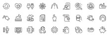 Icons Pack As Teamwork, Delivery Service And Mattress Line Icons For App Include Computer Cables, Cold-pressed Oil, Auction Outline Thin Icon Web Set. Voting Ballot, Bike Rental. Vector