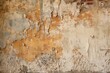 Detailed view of decay on indoor wall. Generative AI