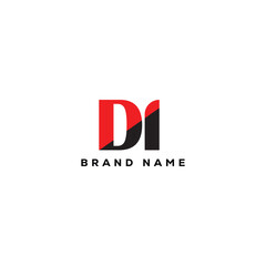 DI letter logo creative design with vector graphic DI simple and modern logo