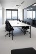 © dtfashion7 - modern office interior, an elegant and empty meeting boardroom with presentation
