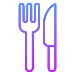 Sticker - Cutlery Icon