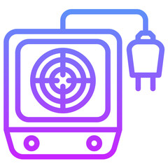 Poster - Electric Stove Icon