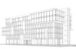 © Yurii Andreichyn - Office building 3d rendering 3d illustration