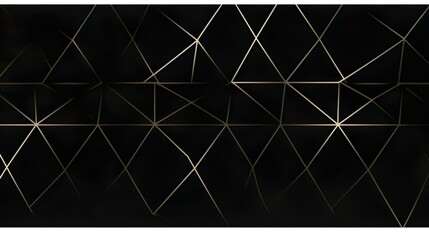 Wall Mural - Triangular grid vector seamless pattern Subtle thin