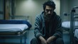 © ThisDesign - person expressing concern in a hospital room generative ai