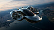 flying car - Generative AI