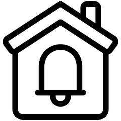 Sticker - home bell icon