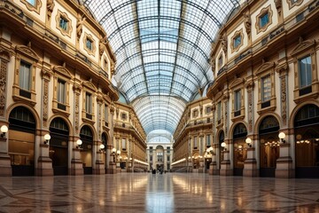 italy gallery ii emanuele vittorio milan shopping galleria fashion tour tourism travel holiday ancie