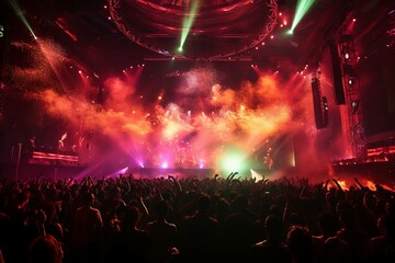 concert big nightclub in party celebration club activity air background beat colours crowd dance dancing dreamy effect energy event fan festival fire fun highlight to