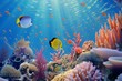 Panorama corals Sea reef coral aquarium fish life snorkel hawaii ocean undersea egypt under red polynesia tahiti garden hurghada wild earth many diving colony underwater atoll marin alive sun
