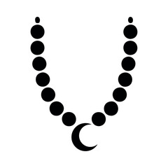 Wall Mural - muslim moon necklace