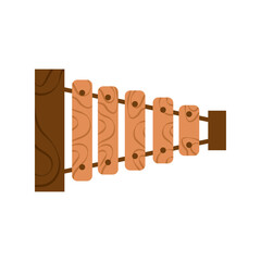 Poster - wooden toy xylophone