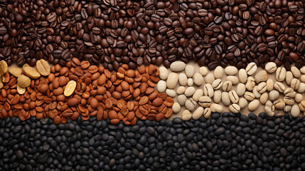 Wall Mural - beans HD 8K wallpaper Stock Photographic Image 