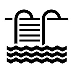 Sticker - Swimming Pool Icon