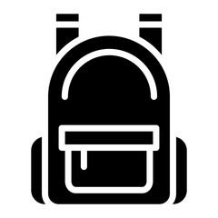 Wall Mural - Backpack Icon