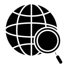 Sticker - Global Search Icon