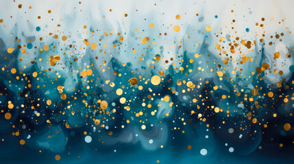 Canvas Print - Sparkling Shimmering Abstract Background 
