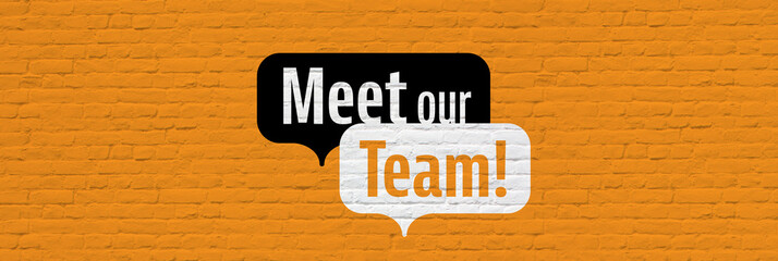 Sticker - Meet our team	